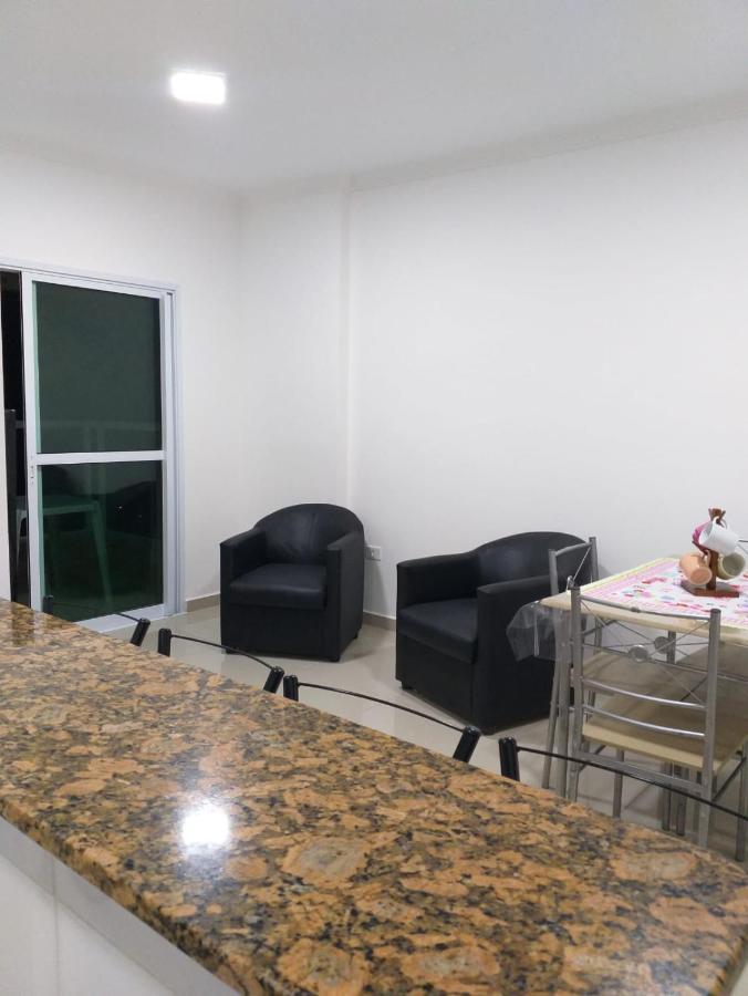 Apartamento Temporada Pe Na Areia Mongaguá Екстериор снимка